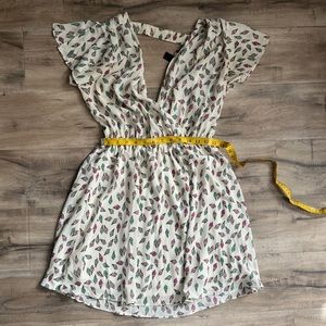 Forever 21 ice cream cone print skater dress | size m